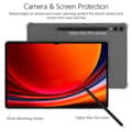 Pikkukuva 6 / 7: SKALO Samsung Tab S9 Ultra TPU Suojakuori - Läpinäkyvä