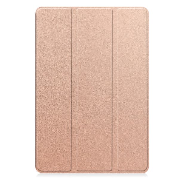 SKALO Samsung Tab S9/S9 FE Trifold Suojakotelo - Ruusukulta