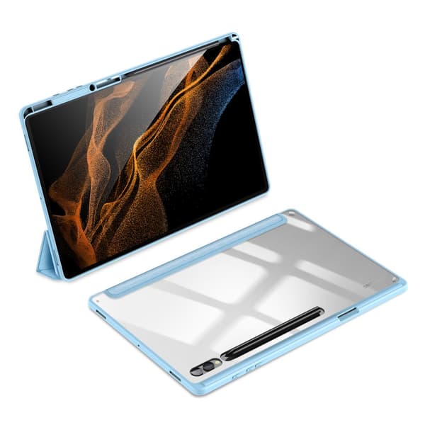 DUX DUCIS Samsung Tab S9 Ultra TOBY Series Trifold Flip Cover - Turkis