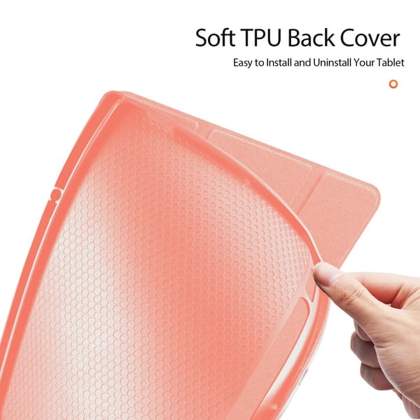 DUX DUCIS Samsung Tab S9 Ultra DOMO Series Trifold Flip Cover - Pink