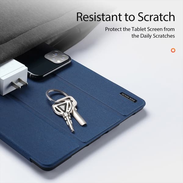 DUX DUCIS Samsung Tab S9 Ultra DOMO Series Trifold Suojakotelo - Sininen
