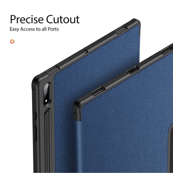 DUX DUCIS Samsung Tab S9 Ultra DOMO Series Trifold Suojakotelo - Sininen