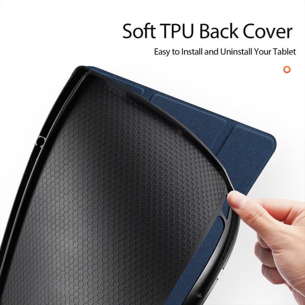 DUX DUCIS Samsung Tab S9 Ultra DOMO Series Trifold Suojakotelo - Sininen