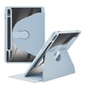 Miniatyrbillede 1 af 5: SKALO Samsung Tab S9+/S9+ FE 360 PU-læder Flip Cover - Lyseblå