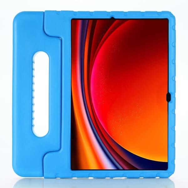SKALO Samsung Tab S9+/S9+ FE Skal med handtag/ställ - Blå