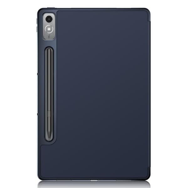 SKALO Lenovo Tab P12 Trifold Flip Cover - Mørkeblå
