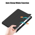 Miniatyrbillede 4 af 11: SKALO Lenovo Tab P12 Trifold Flip Cover - Sort