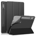Miniatyrbillede 1 af 11: SKALO Lenovo Tab P12 Trifold Flip Cover - Sort