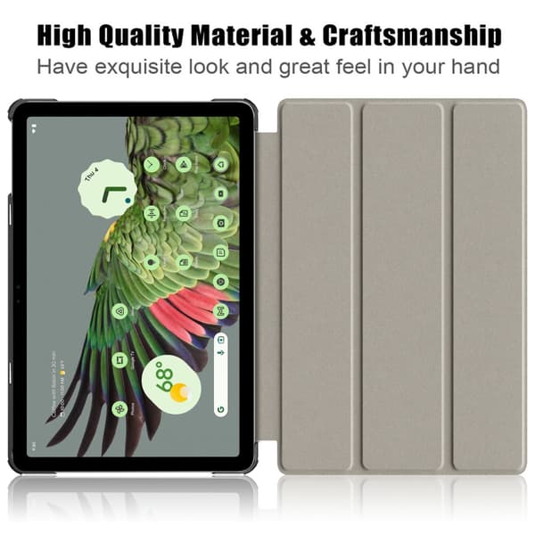 SKALO Google Pixel Tablet Trifold Suojakotelo - Vihreä