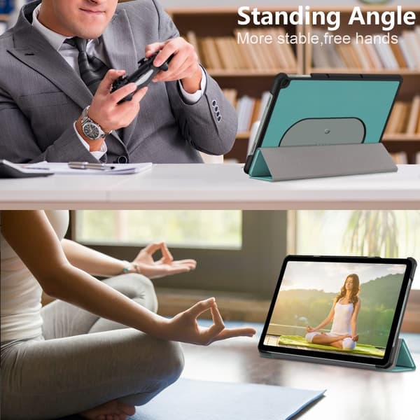 SKALO Google Pixel Tablet Trifold Suojakotelo - Vihreä