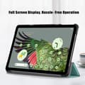 Pikkukuva 2 / 10: SKALO Google Pixel Tablet Trifold Suojakotelo - Vihreä