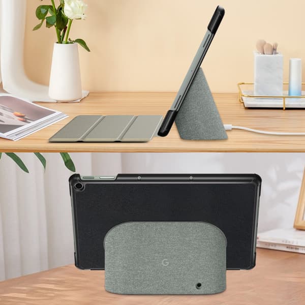 SKALO Google Pixel Tablet Trifold Suojakotelo - Musta