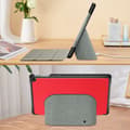 Pikkukuva 8 / 10: SKALO Google Pixel Tablet Trifold Suojakotelo - Punainen
