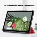 Pikkukuva 2 / 10: SKALO Google Pixel Tablet Trifold Suojakotelo - Punainen