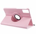 Miniatyrbild 6 av 10: SKALO Xiaomi Redmi Pad SE 360 Litchi Fodral - Rosa