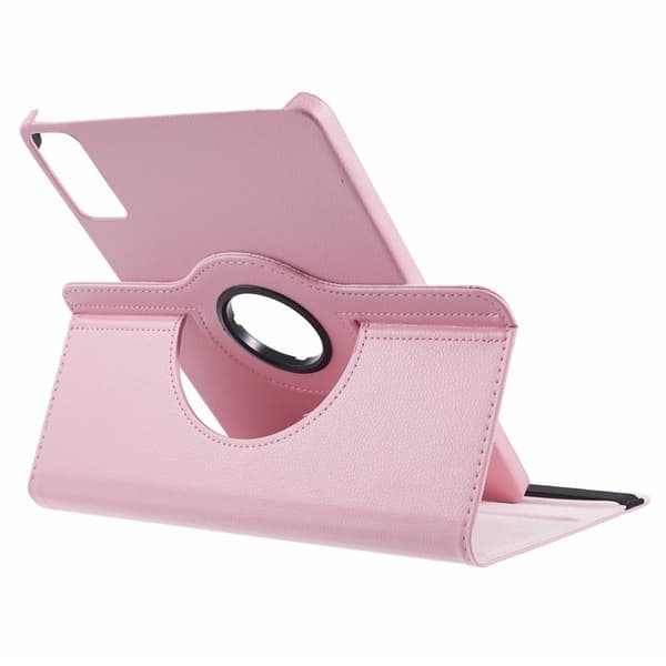 SKALO Xiaomi Redmi Pad SE 360 Litchi Fodral - Rosa