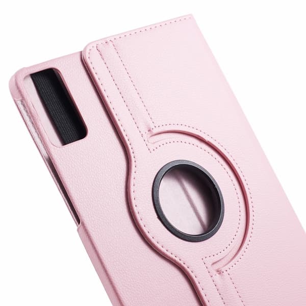SKALO Xiaomi Redmi Pad SE 360 Litchi Fodral - Rosa