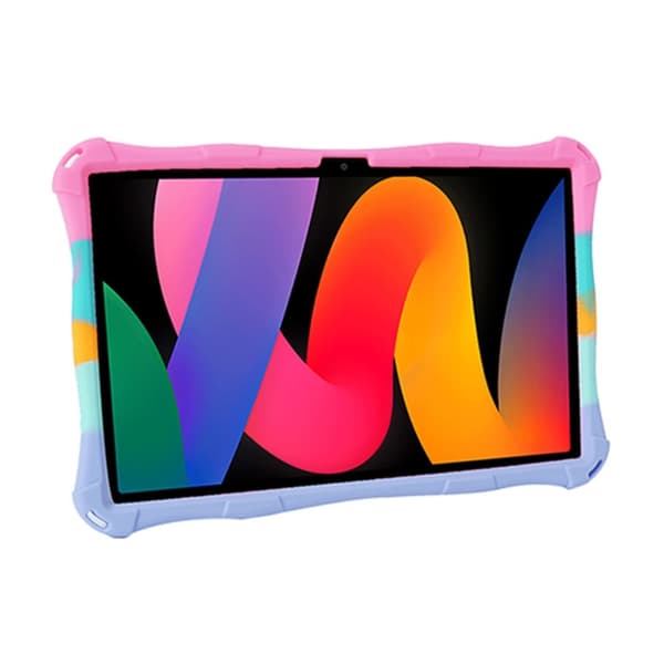 SKALO Xiaomi Redmi Pad SE Stødresistent Armor Popit silikone Cover - Rainbow