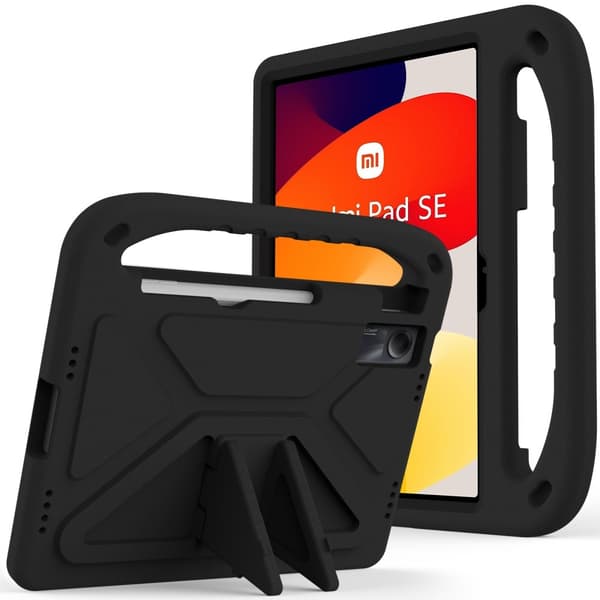 SKALO Xiaomi Redmi Pad SE Barnskal med handtag och ställ - Svart