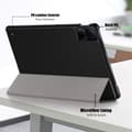 Miniatyrbild 7 av 11: SKALO Xiaomi Redmi Pad SE Trifold Fodral - Svart