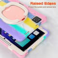 Pikkukuva 2 / 3: SKALO Xiaomi Pad 6 Extra Shock Resistant Armor Rengas kuori olkahihnalla - Rainbow