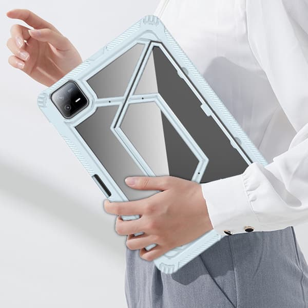 SKALO Xiaomi Pad 6 Armor X Hybrid Cover - Sort