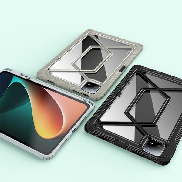 SKALO Xiaomi Pad 6 Armor X Hybrid Cover - Sort