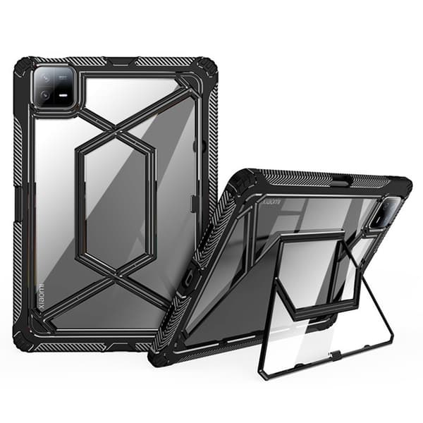 SKALO Xiaomi Pad 6 Armor X Hybrid Cover - Sort