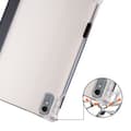 Miniatyrbillede 4 af 6: SKALO Lenovo Tab P11 Gen 2 Trifold Etui med gennemsigtig bagside - Sort