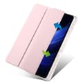 Miniatyrbild 6 av 6: SKALO Xiaomi Pad 6 Trifold Fodral med Transparent Baksida - Rosa
