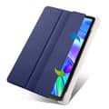 Pikkukuva 6 / 6: SKALO Lenovo Tab P11 Gen 2 Trifold Suojakotelo läpinäkyvällä taustapaperilla - Tummansininen
