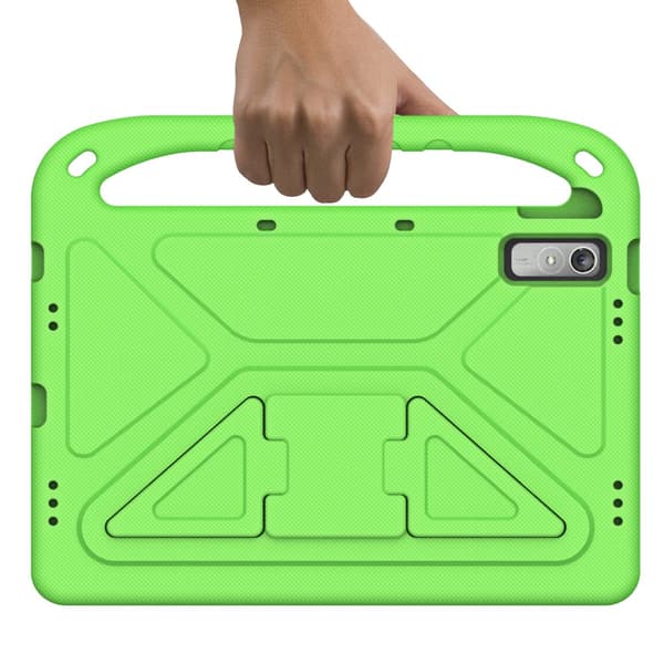 SKALO Lenovo Tab P11 Gen 2 Barnskal med handtag och ställ - Grön