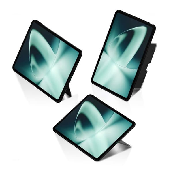 SKALO OnePlus Pad PU-læderetui med stativ - Sort