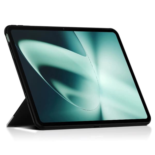 SKALO OnePlus Pad PU-læderetui med stativ - Sort