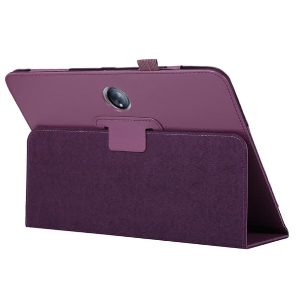 SKALO OnePlus Pad Duofold Litchi Flip Cover - Lilla