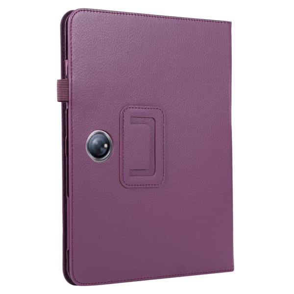 SKALO OnePlus Pad Duofold Litchi Flip Cover - Lilla