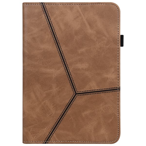 SKALO Samsung Tab A9+ PU-læder Flip Cover - Brun