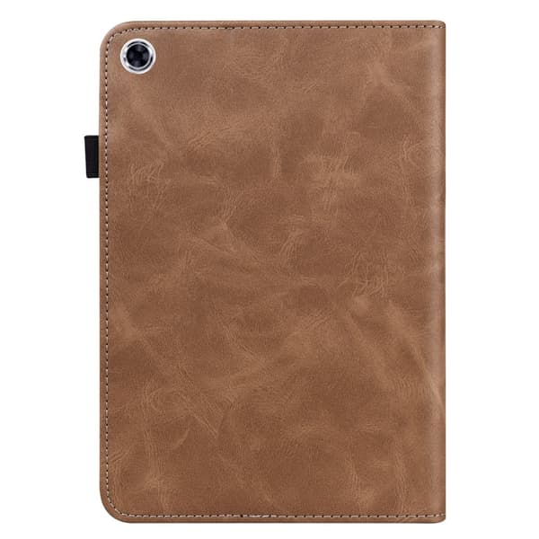 SKALO Samsung Tab A9+ PU-læder Flip Cover - Brun