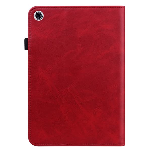 SKALO Samsung Tab A9+ PU-nahkainen Lompakkokotelo - Punainen