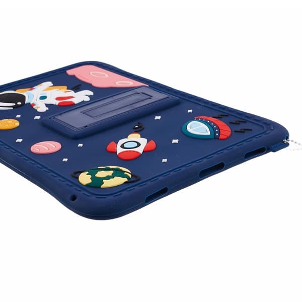 SKALO Samsung Tab A9+ Stødresistent Armor silikone Cover - Blå