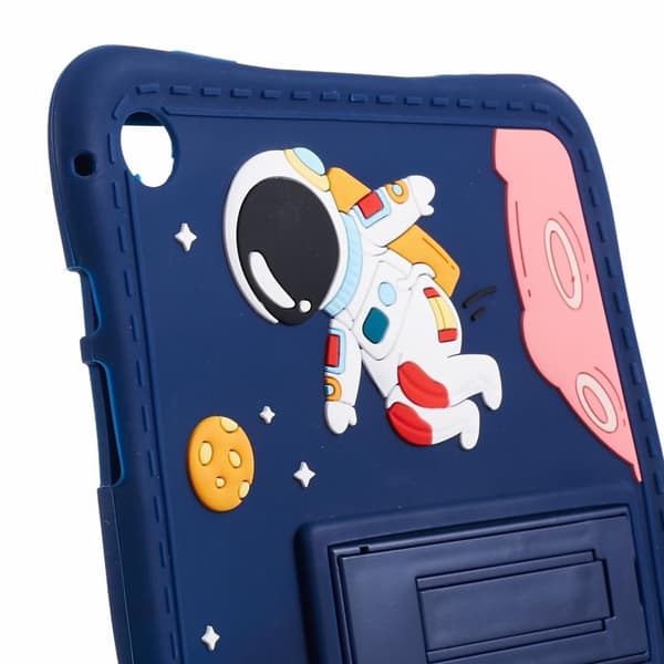 SKALO Samsung Tab A9+ Stødresistent Armor silikone Cover - Blå