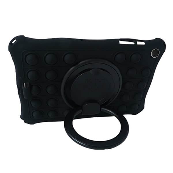 SKALO Samsung Tab A9+ Stødresistent Armor Popit silikone Cover - Sort