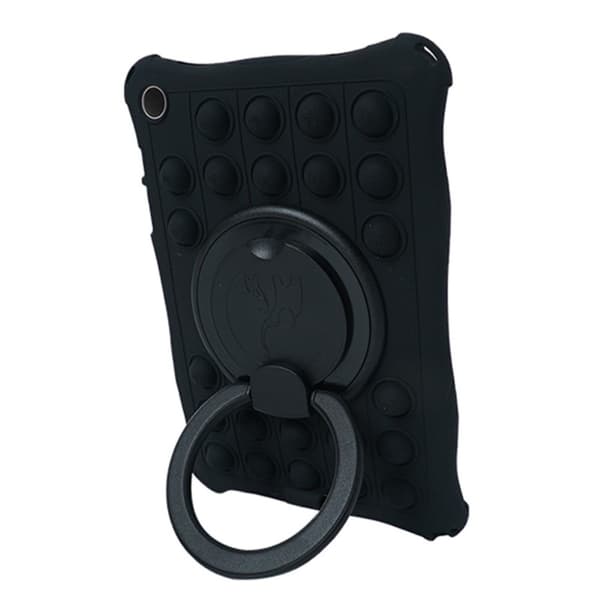 SKALO Samsung Tab A9+ Stødresistent Armor Popit silikone Cover - Sort