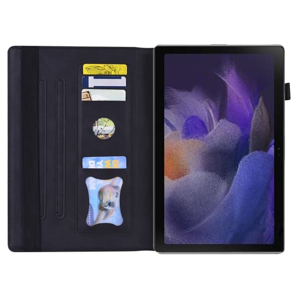 SKALO Samsung Tab A9+ PU-Läder Fodral - Svart