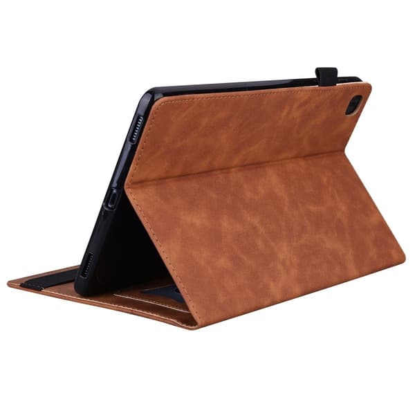 SKALO Samsung Tab A9+ PU-Läder Fodral - Brun