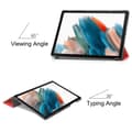 Pikkukuva 3 / 7: SKALO Samsung Tab A9+ Trifold Suojakotelo - Punainen