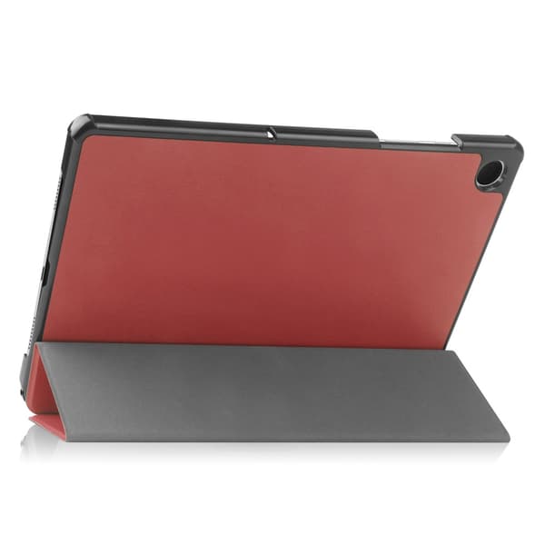 SKALO Samsung Tab A9+ Trifold Flip Cover - Vin rød