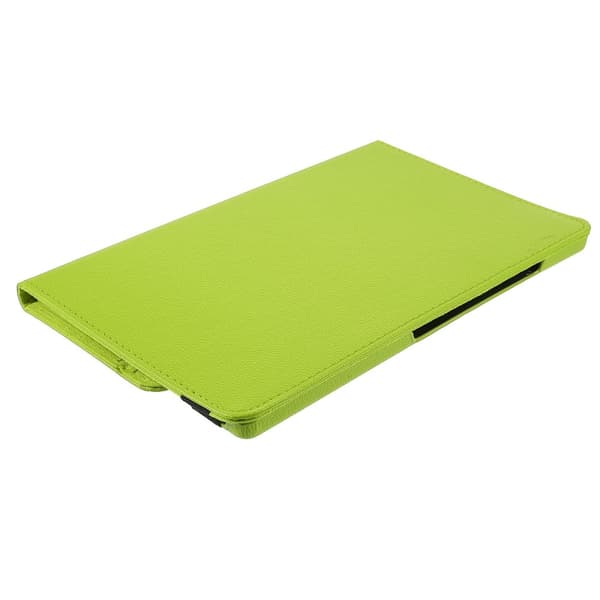 SKALO Samsung Tab A9+ 360 Litchi Flip Cover - Grøn