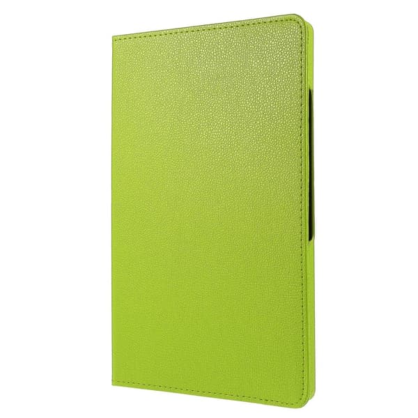 SKALO Samsung Tab A9+ 360 Litchi Flip Cover - Grøn