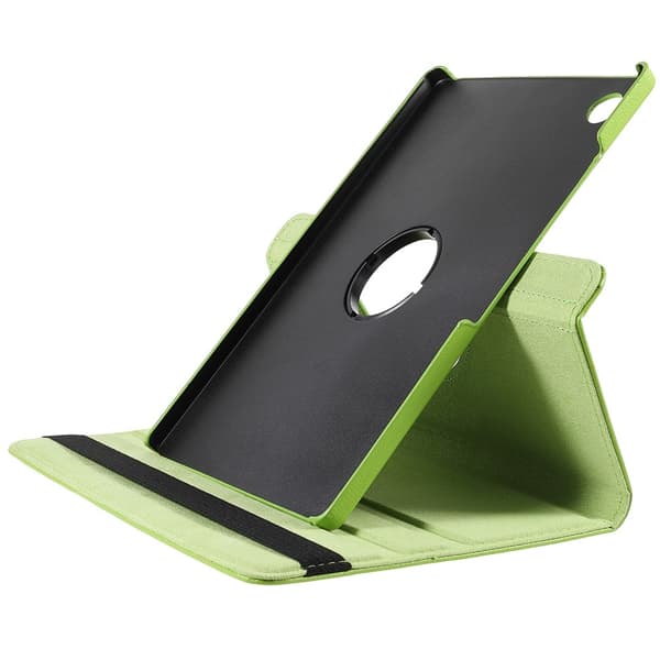 SKALO Samsung Tab A9+ 360 Litchi Flip Cover - Grøn
